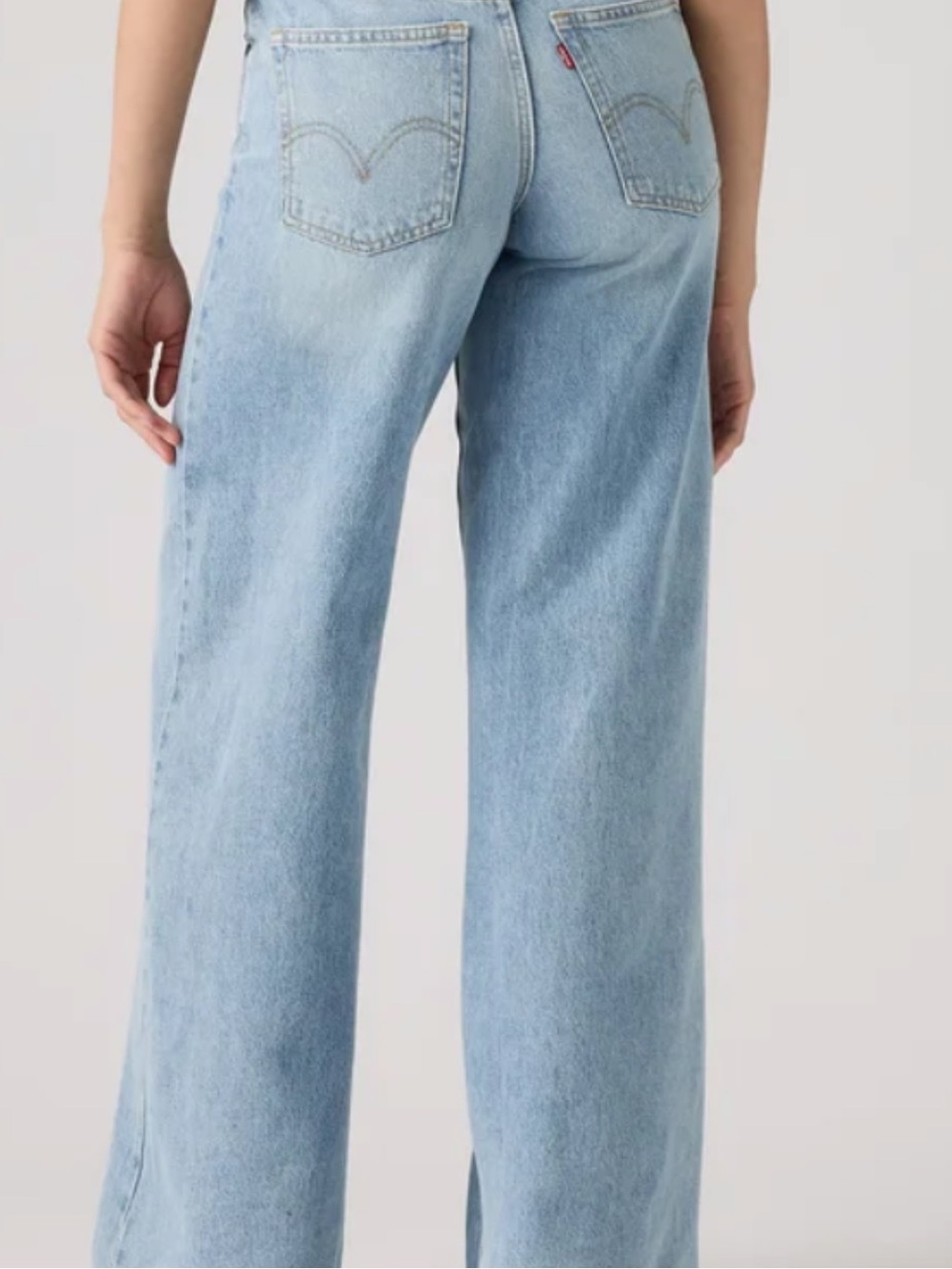 Levi's Blue High-Rise ‘94 baggy Wide-Leg Jeans - 28 x 31